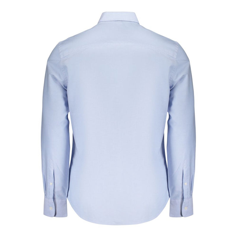 North Sails Blue Cotton Dress Shirt - Stylish & Comfortable