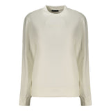 North Sails White Cotton Sweatshirt - Unbrushed Crew Neck