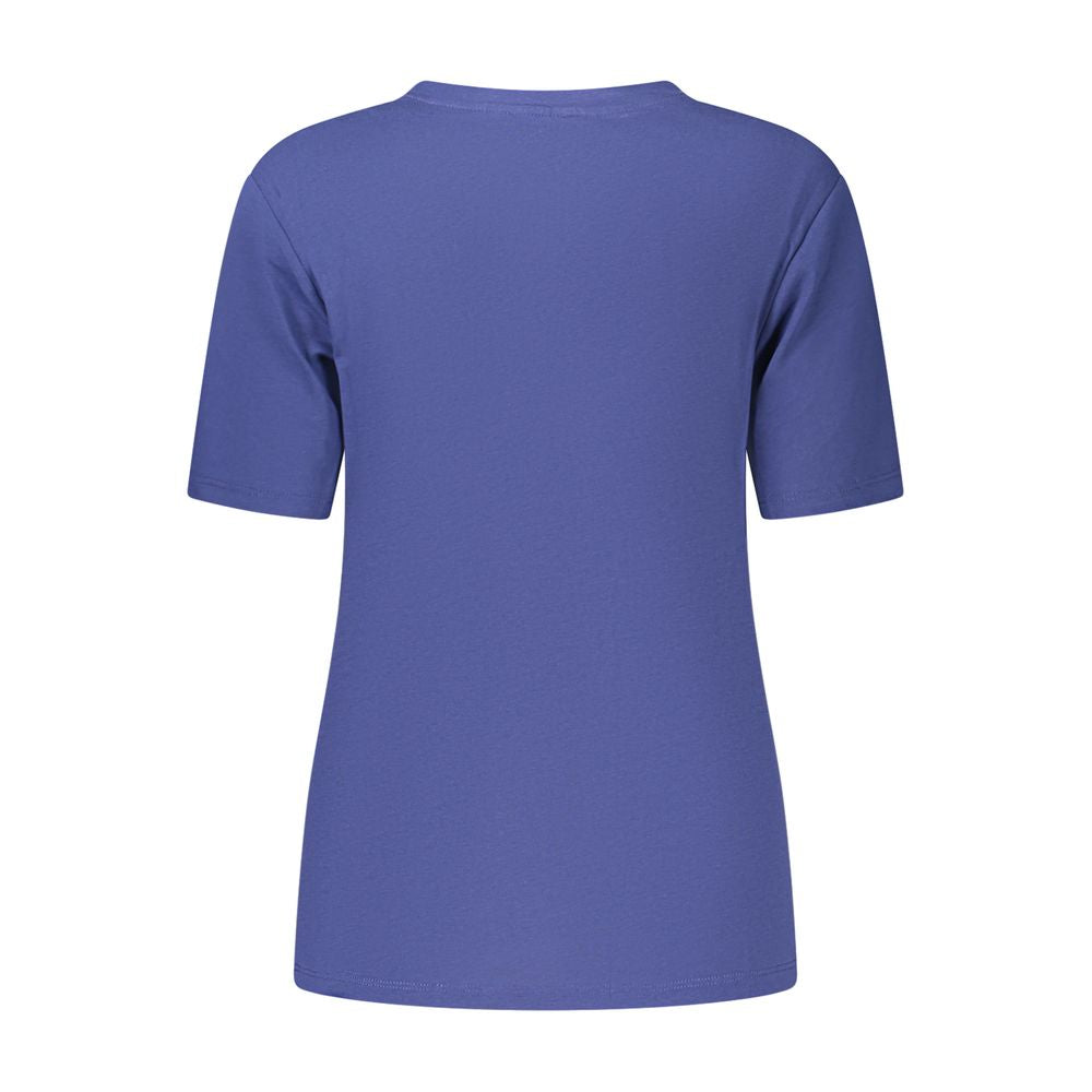 North Sails Blue Cotton T-Shirt - Women's Crew Neck