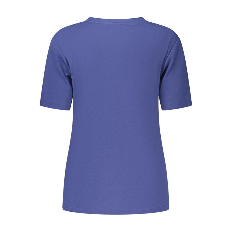 North Sails Blue Cotton T-Shirt - Women's Crew Neck