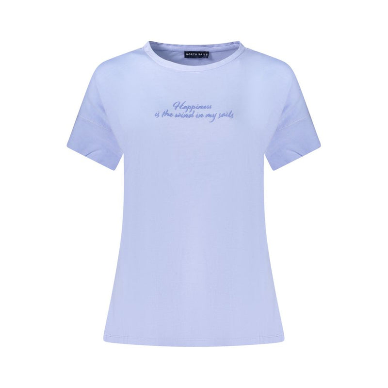 North Sails Purple Cotton T-Shirt - Ocean Positive