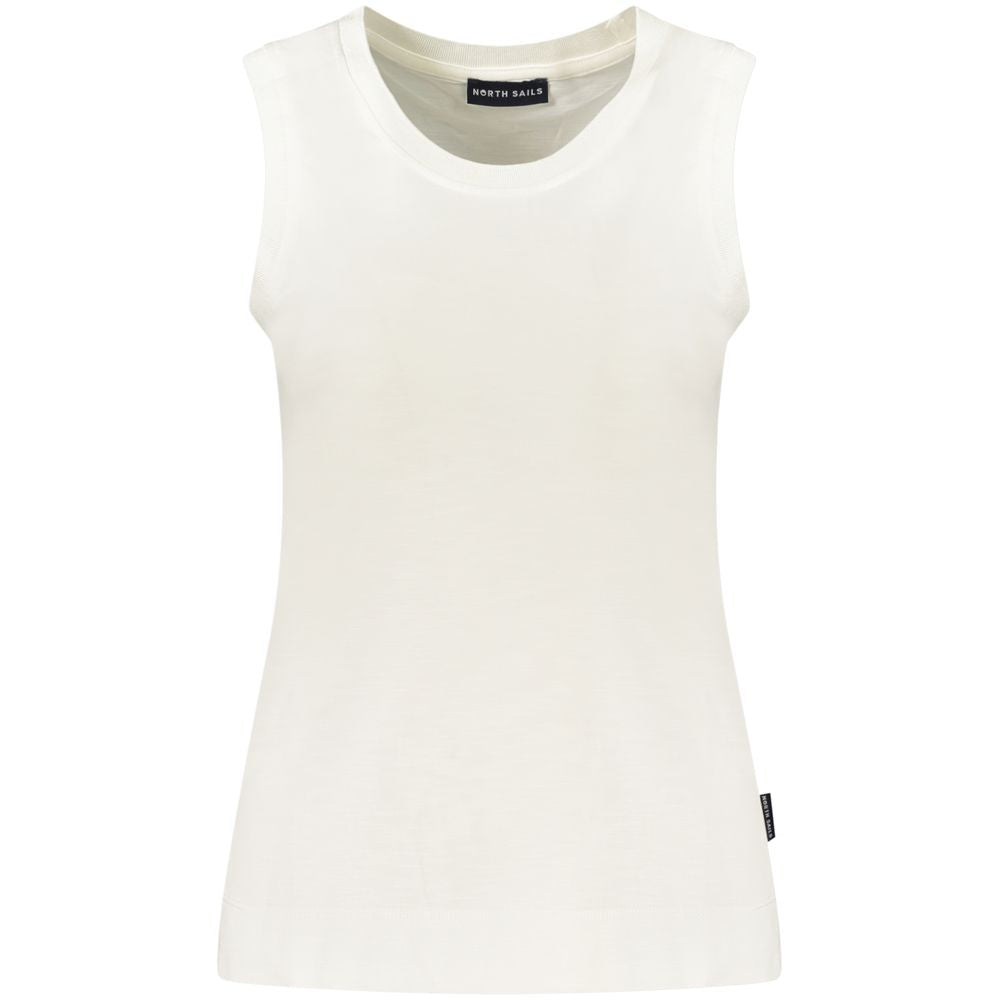 North Sails White Polyester Tank Top for Women