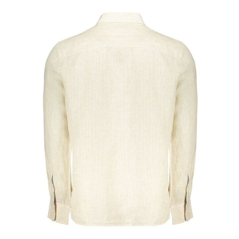 North Sails Beige Linen Shirt for Men