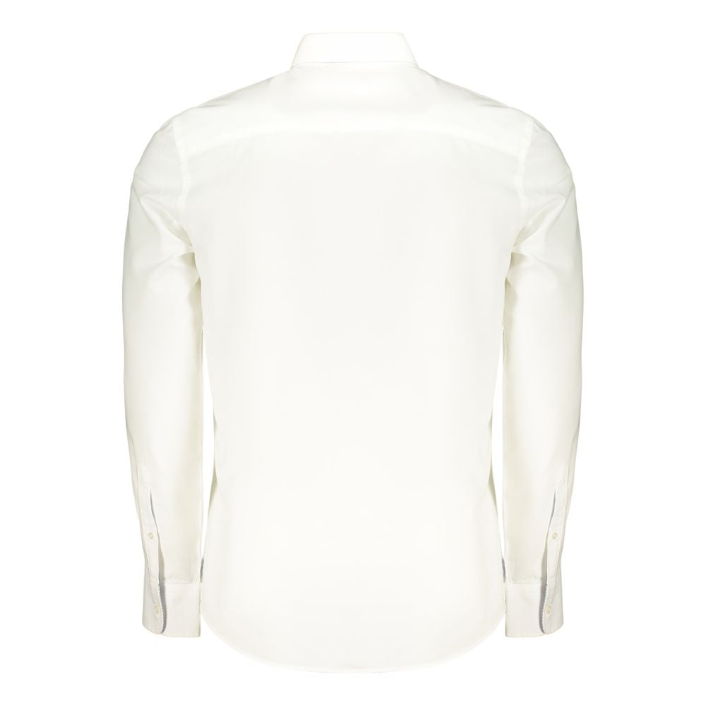 North Sails White Cotton Dress Shirt - Stylish and Comfortable