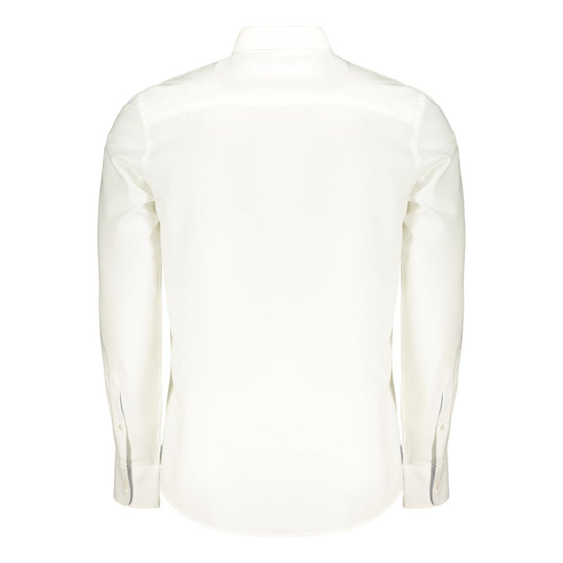 North Sails White Cotton Dress Shirt - Stylish and Comfortable