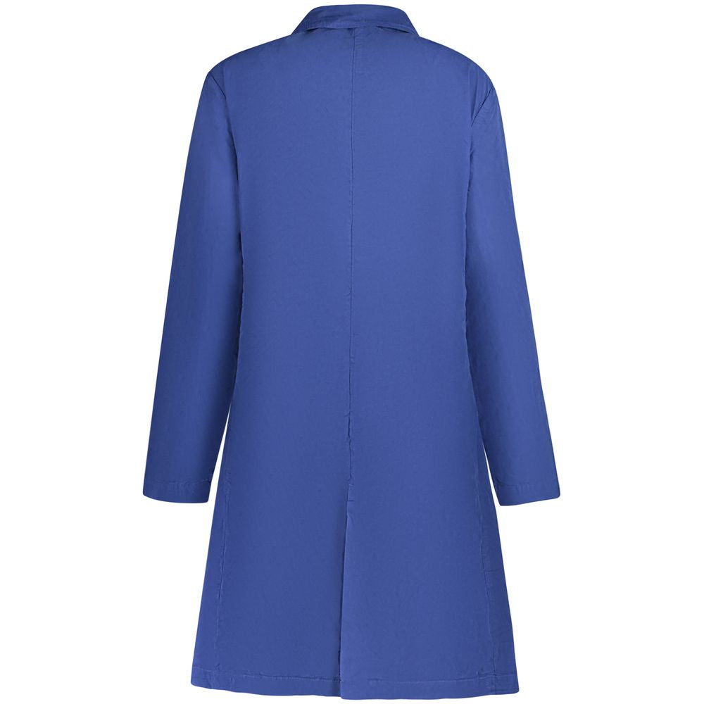 North Sails Blue Cotton Trench Coat for Women