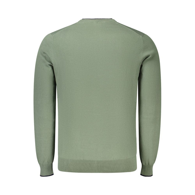 North Sails Green Cotton Men's Sweater - Stylish & Comfortable