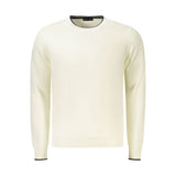 North Sails White Cotton Men Jumper - Stylish & Sustainable