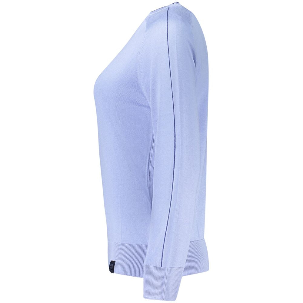 North Sails Azzurro Viscose Women's Top - Light Blue