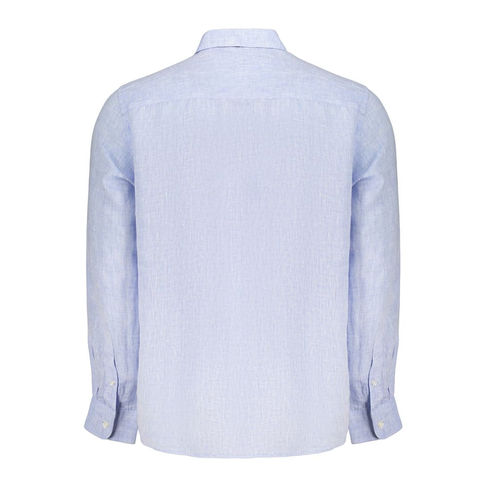 North Sails Azzurro Linen Men's Shirt - Light Blue