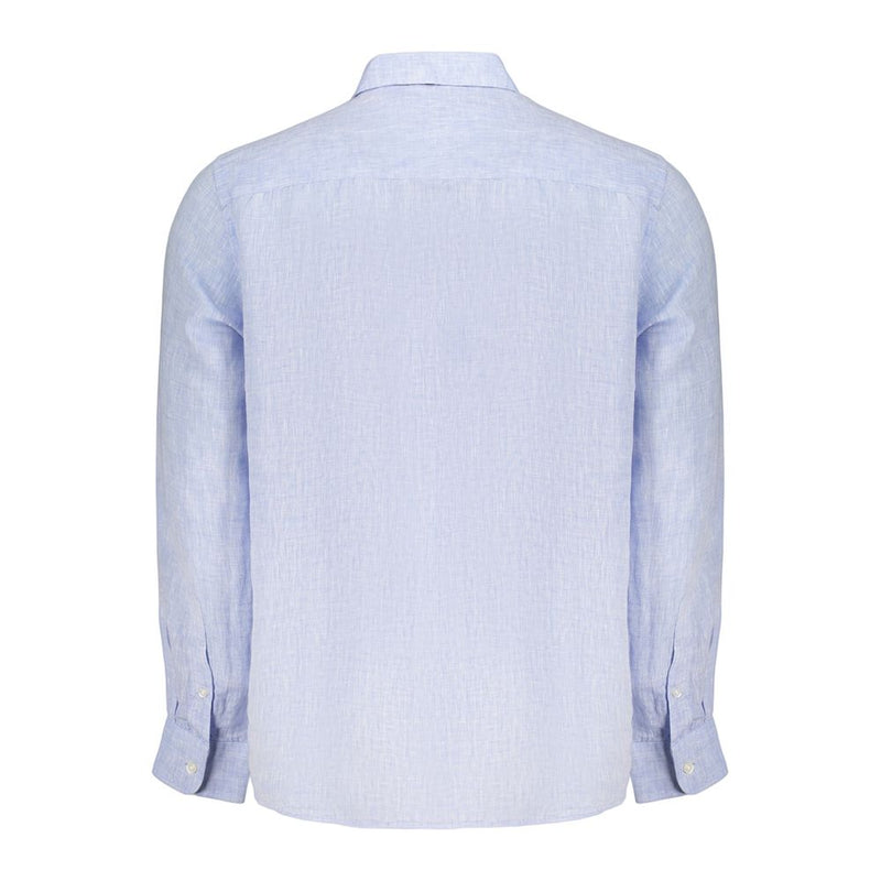 North Sails Azzurro Linen Men's Shirt - Light Blue