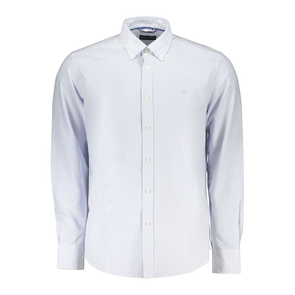 North Sails Azzurro Cotton Long Sleeve Shirt for Men