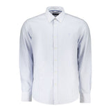North Sails Azzurro Cotton Long Sleeve Shirt for Men
