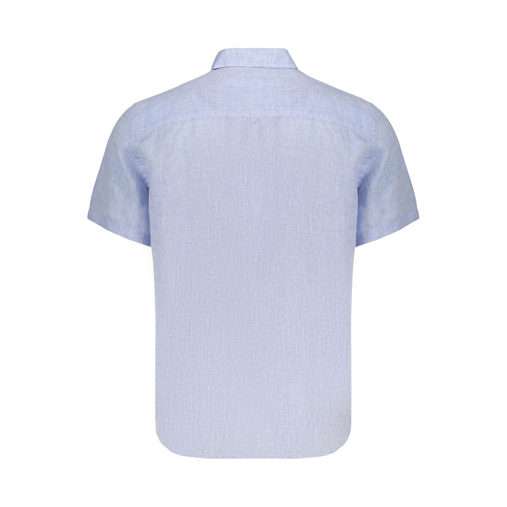 North Sails Azzurro Linen Men's Shirt - Light Blue