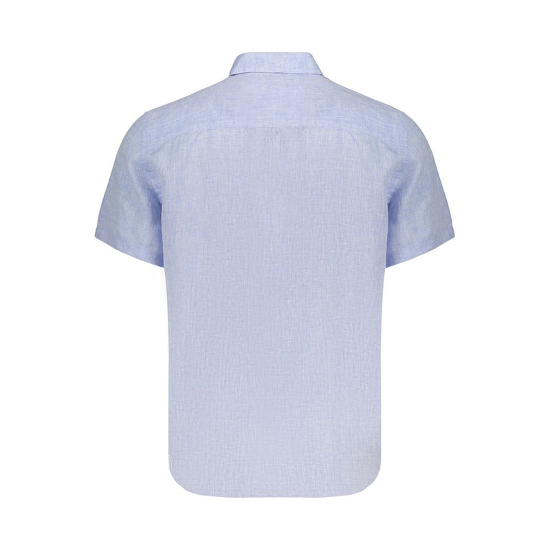 North Sails Azzurro Linen Men's Shirt - Light Blue