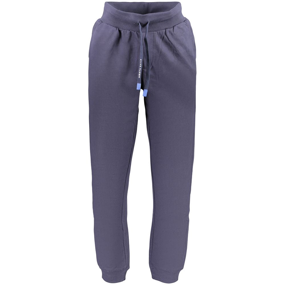 North Sails Blue Cotton Men Trouser - Stylish Sports Trousers