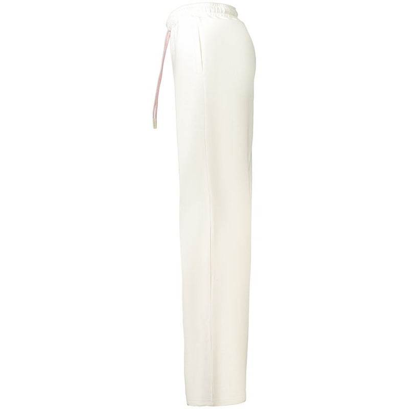 North Sails White Cotton Women's Sports Trousers