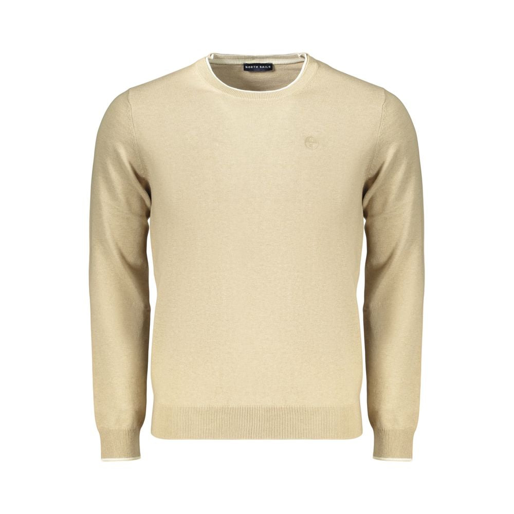North Sails Beige Cotton Sweatshirt - Ocean Positive