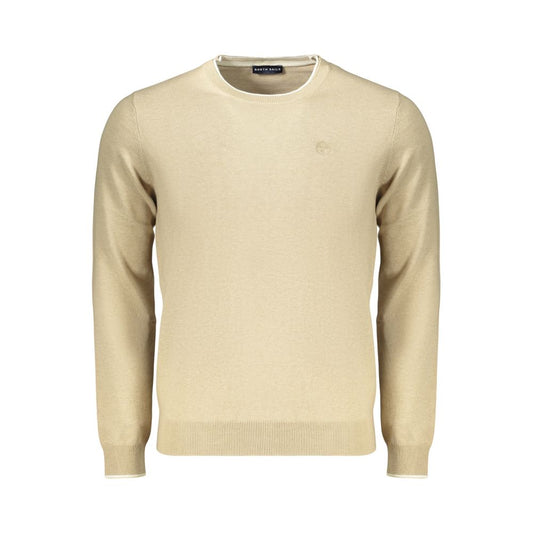 North Sails Beige Cotton Sweatshirt - Ocean Positive