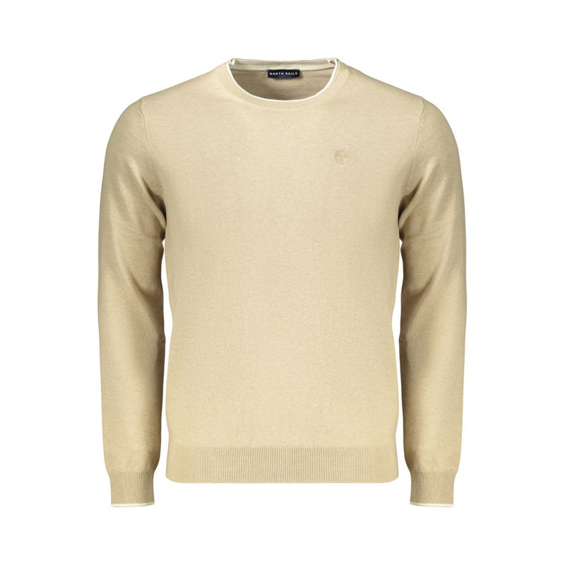 North Sails Beige Cotton Sweatshirt - Ocean Positive