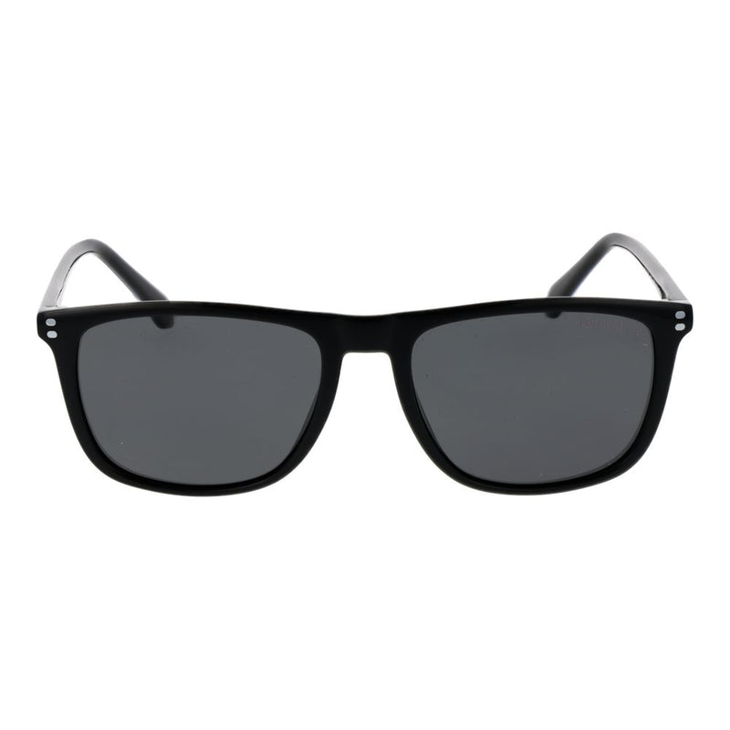 Polaroid Black Acetate Sunglasses for Men