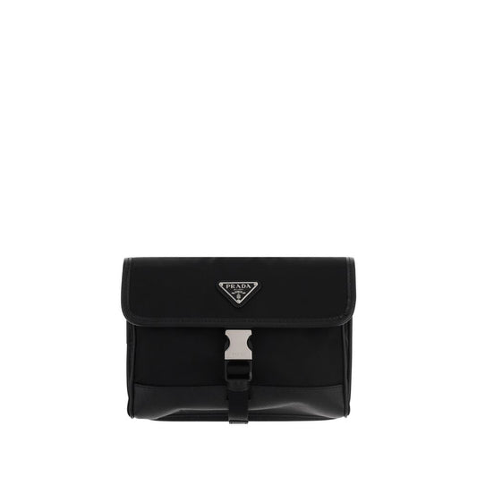 Prada Re-Nylon Phone Case in Black - Sustainable Luxury