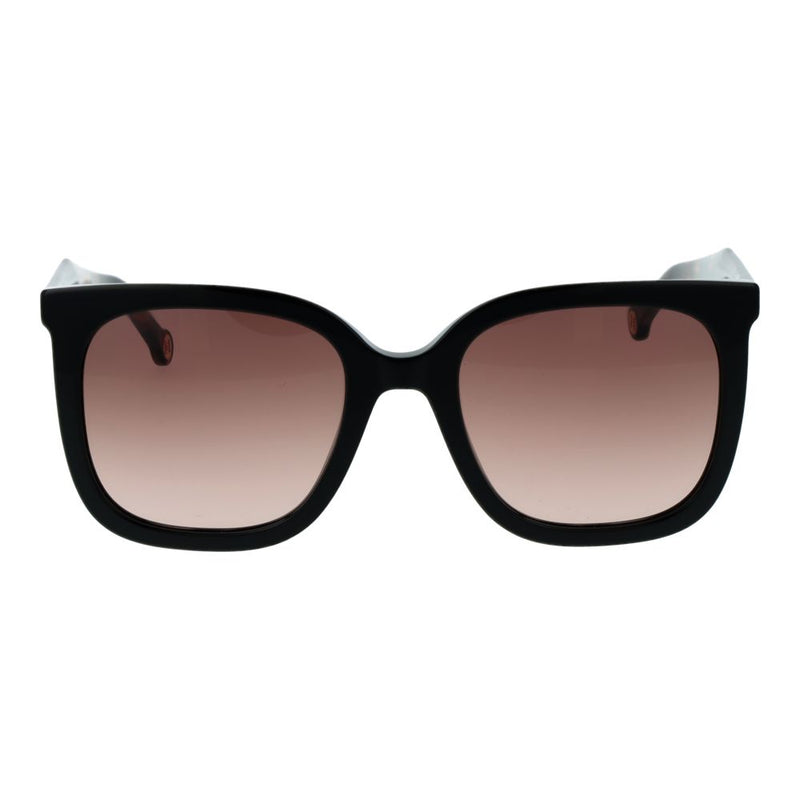 Lunettes de soleil Carolina Herrera en acétate noir