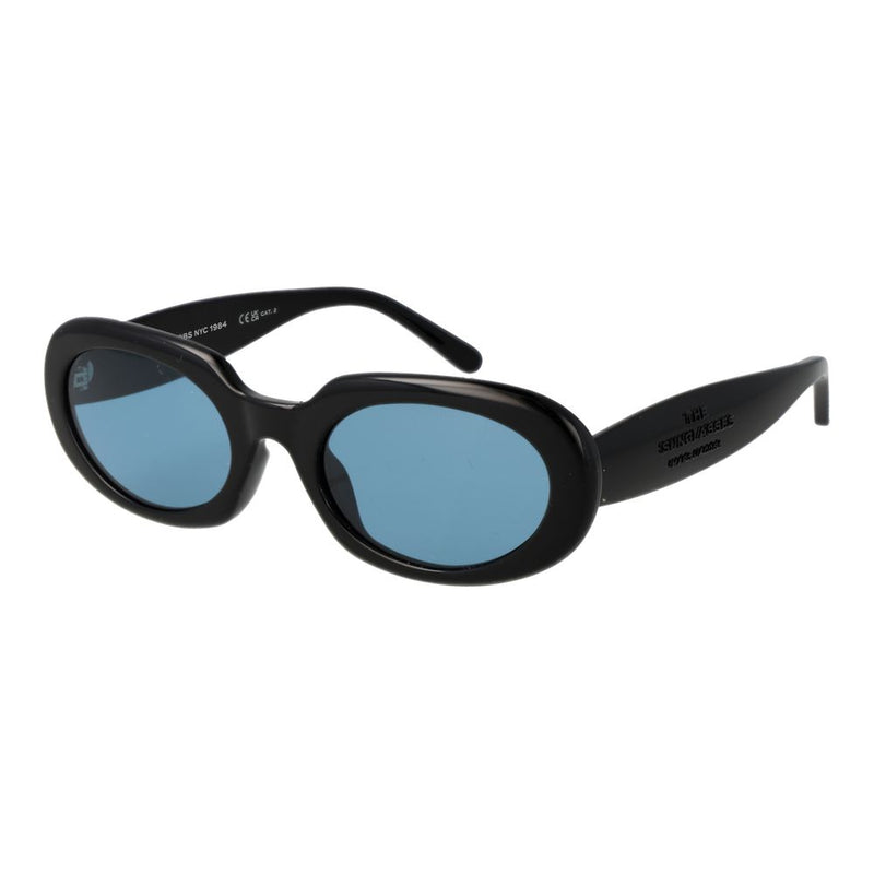 Lunettes de soleil en plastique noires Marc Jacobs