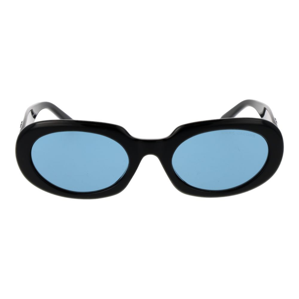 Lunettes de soleil en plastique noires Marc Jacobs