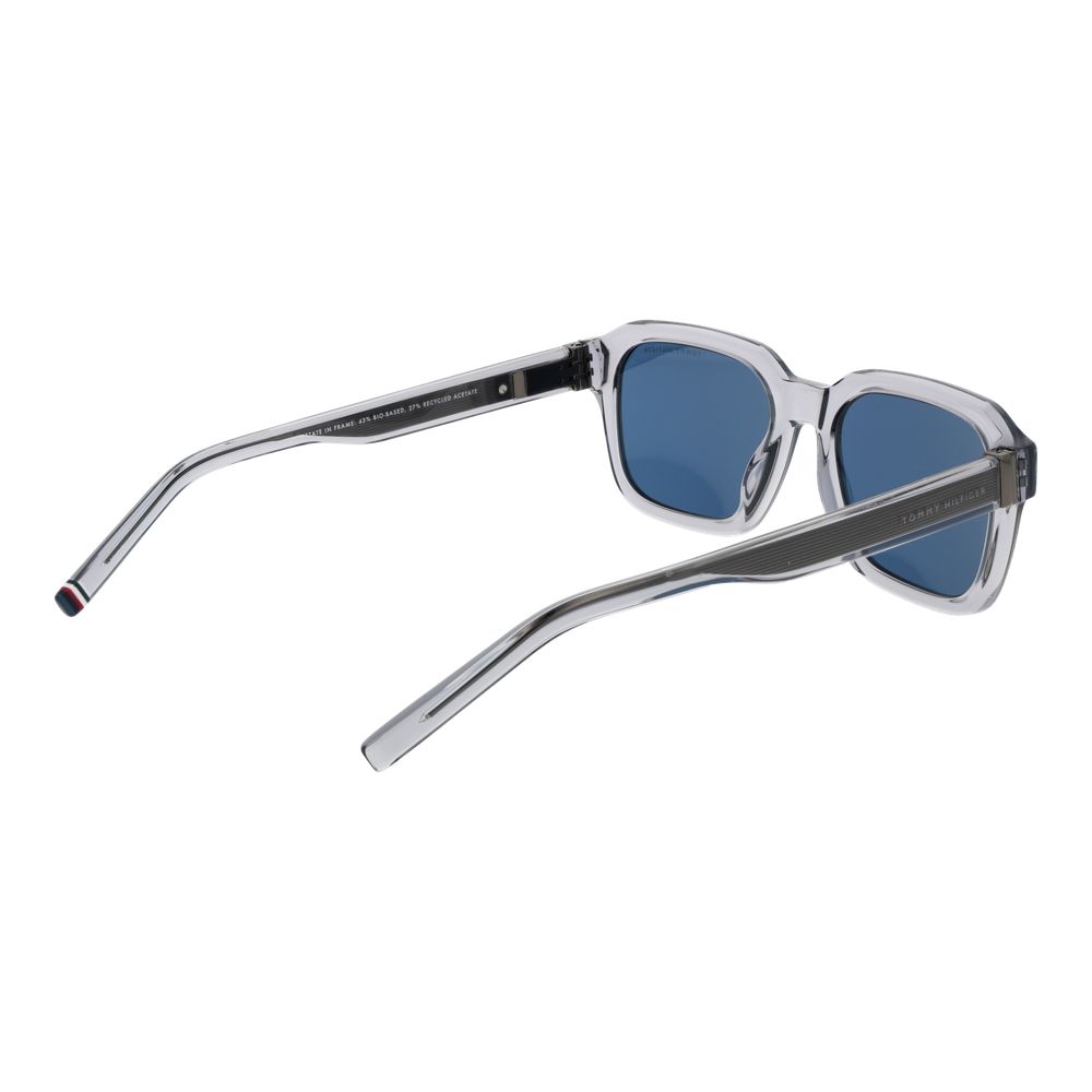 Tommy Hilfiger Gray Acetate Sunglasses for Men
