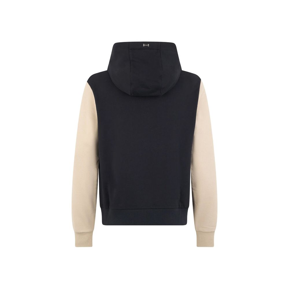 Herno Blue Cotton Sweatshirt for Men