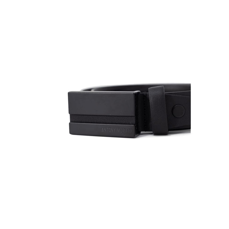 Antony Morato H.30MM MMBE00495-LE100191 Black Leather Belt