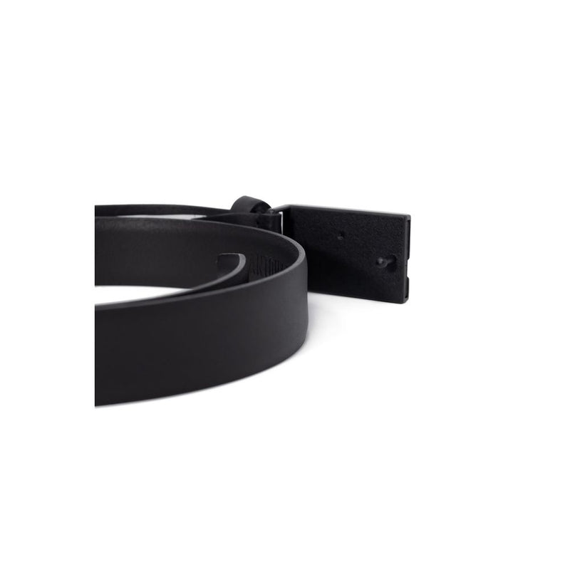 Antony Morato H.30MM MMBE00495-LE100191 Black Leather Belt