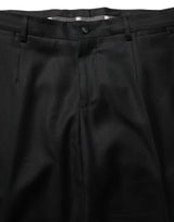 Dolce & Gabbana Black Wool Slim Fit Formal 2 Piece Suit