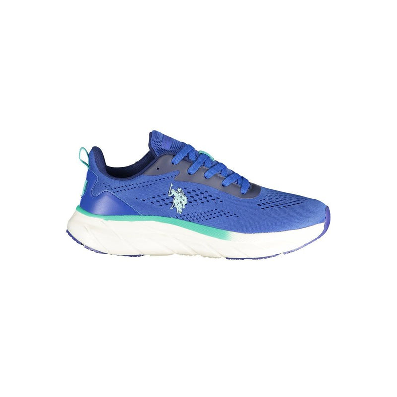 U.S. POLO ASSN. Blue Polyurethane Men's Sneaker - Stylish Comfort