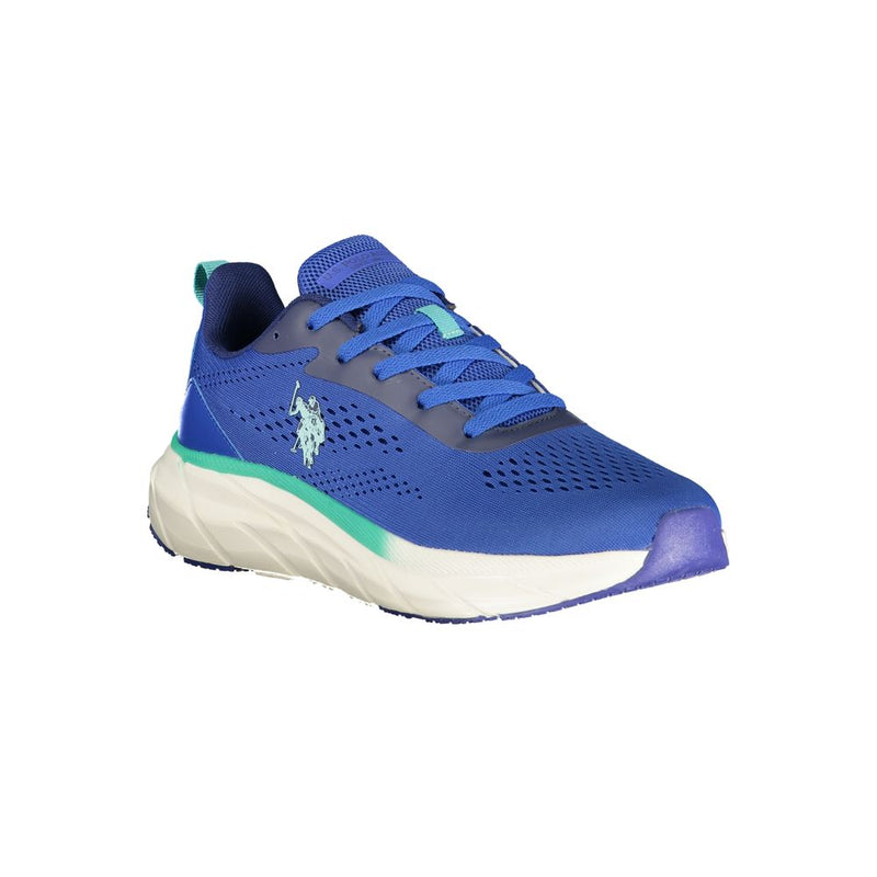 U.S. POLO ASSN. Blue Polyurethane Men's Sneaker - Stylish Comfort
