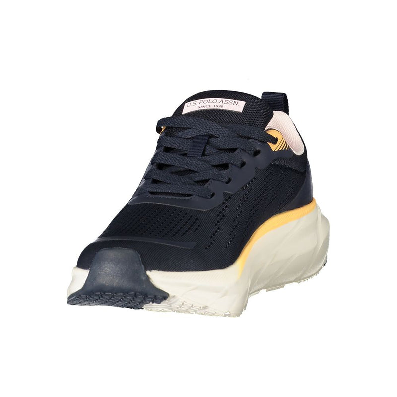 U.S. POLO ASSN. Blue Fabric Women's Sneaker - Stylish Comfort