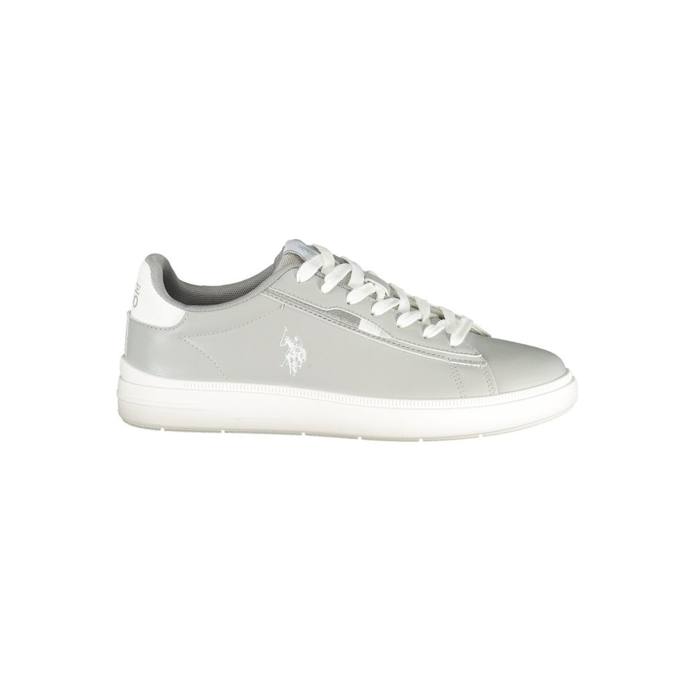 U.S. POLO ASSN. Gray Polyester Men's Sneaker - Stylish & Comfortable