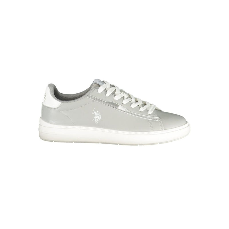 U.S. POLO ASSN. Gray Polyester Men's Sneaker - Stylish & Comfortable