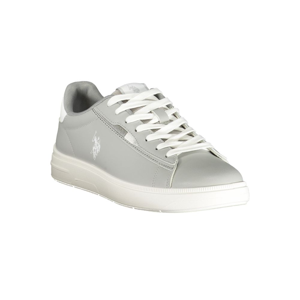 U.S. POLO ASSN. Gray Polyester Men's Sneaker - Stylish & Comfortable