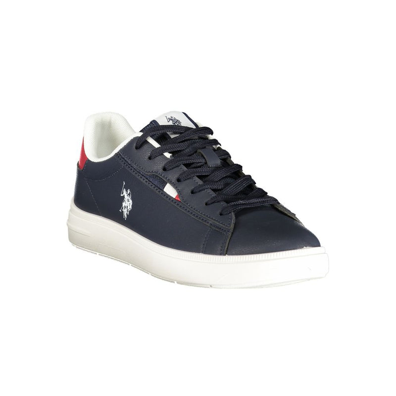 U.S. POLO ASSN. Blue Polyester Men's Sneaker - Stylish Comfort
