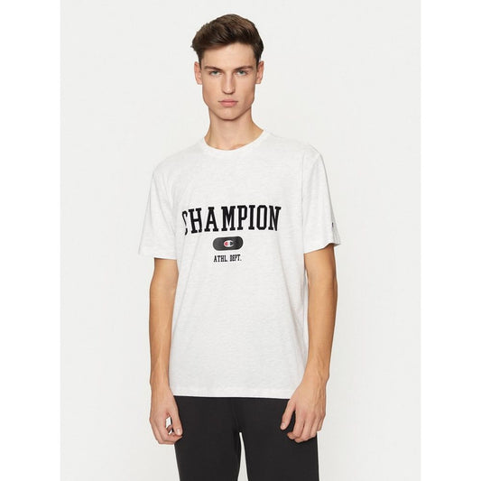 Champion Blue Cotton T-Shirt for Men
