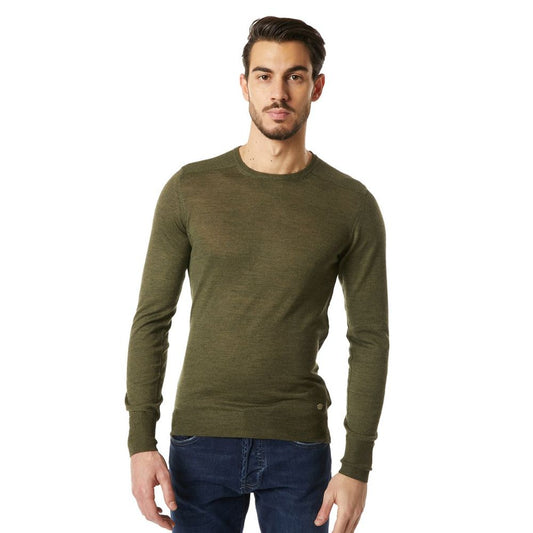 Gas Black Leather Sweatshirt - Luxe Pullover for Men