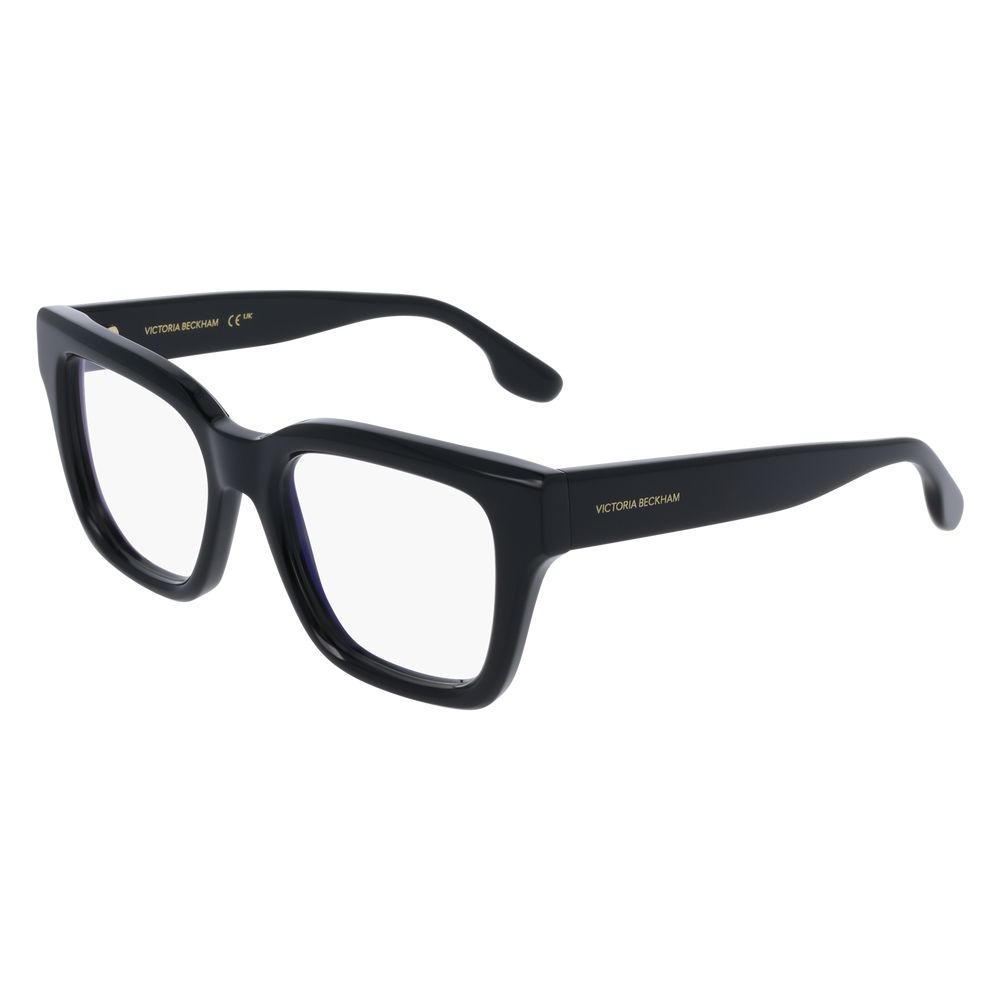 Victoria Beckham Black Plastic Square Glasses (Frames)