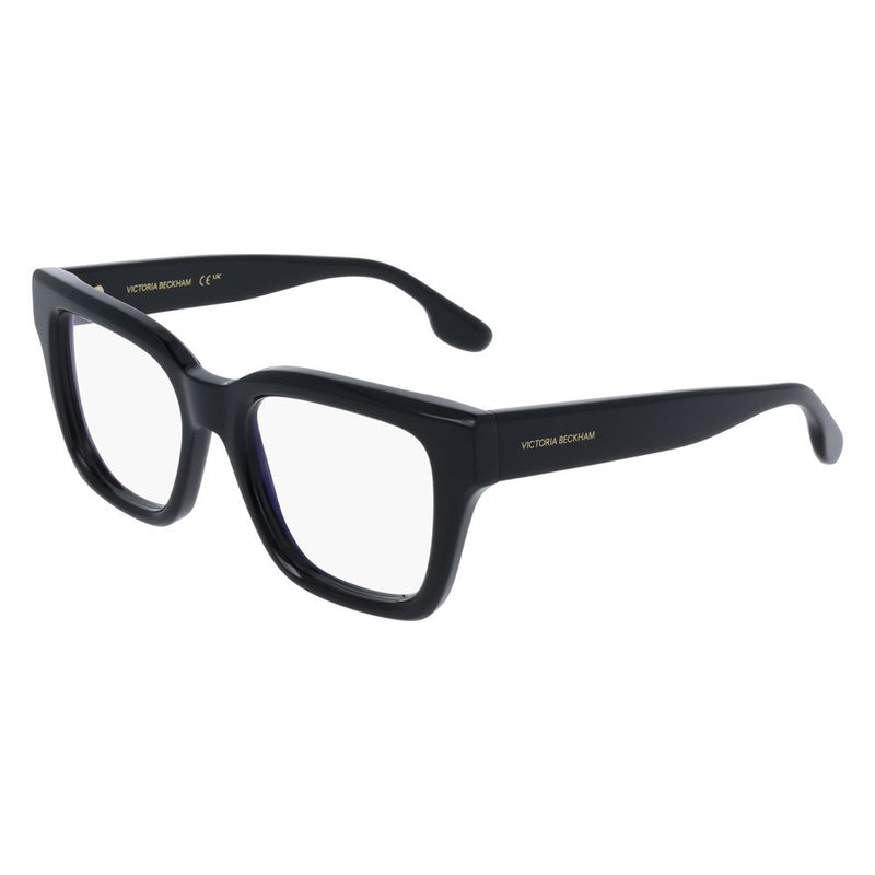 Victoria Beckham Black Plastic Square Glasses (Frames)