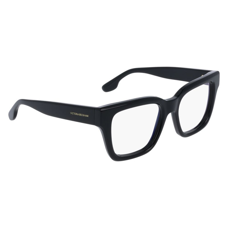 Victoria Beckham Black Plastic Square Glasses (Frames)