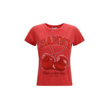 Ganni Multicolor Cotton Sweatshirt - Future Cherry T-Shirt
