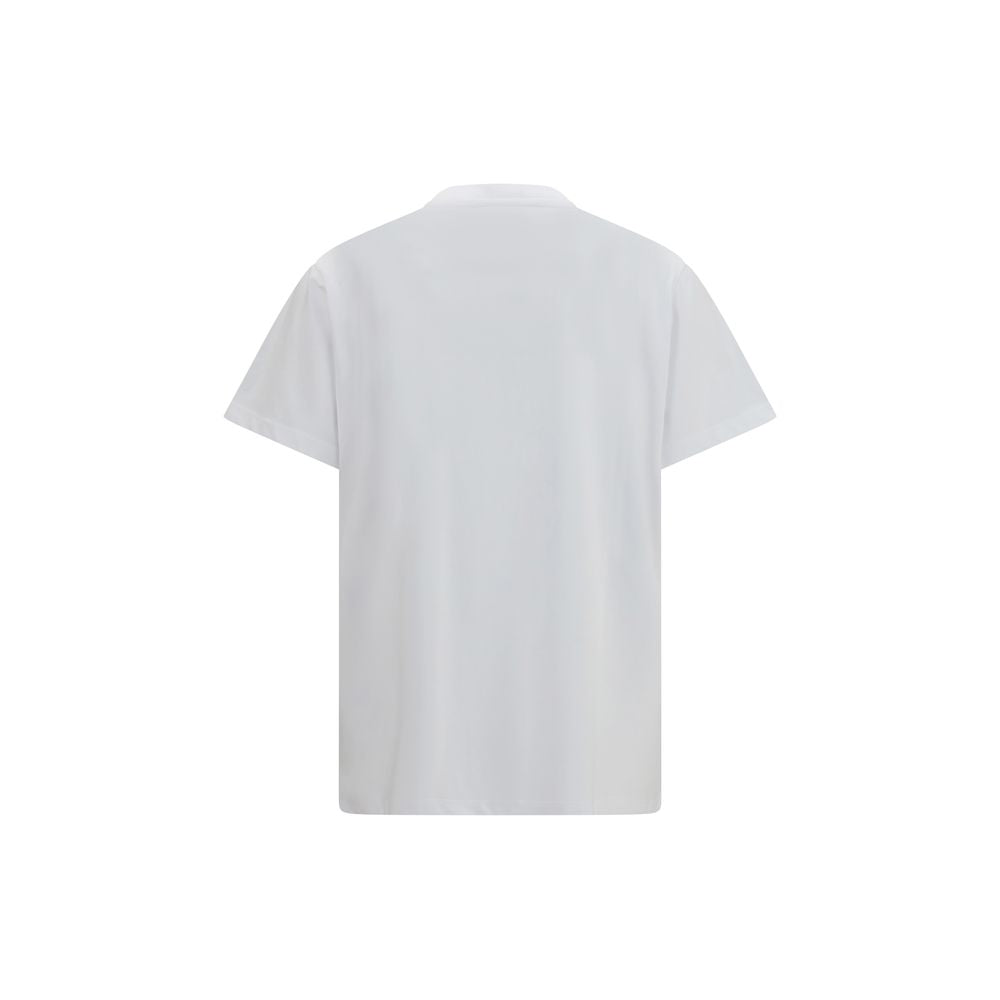 Ganni White Cotton Sweatshirt - Casual and Stylish