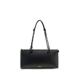 Jil Sander Black Calf Leather Bos Taurus Handbag
