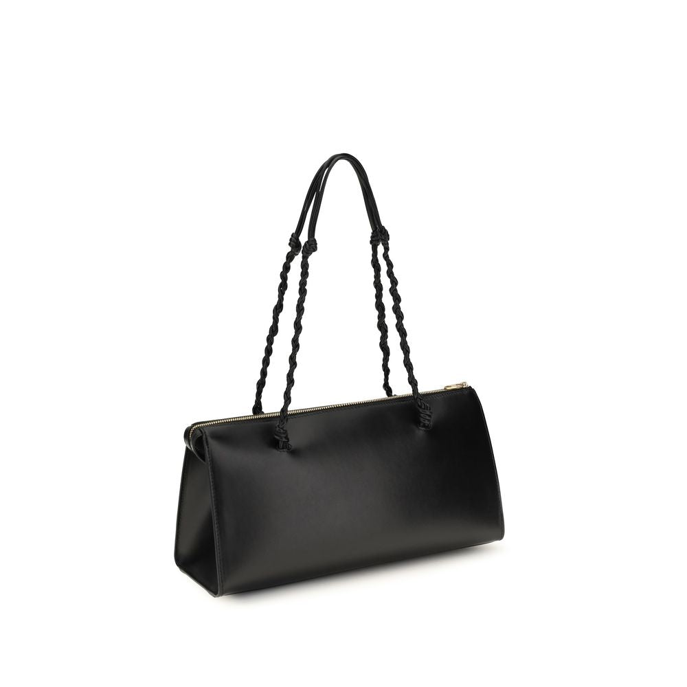 Jil Sander Black Calf Leather Bos Taurus Handbag